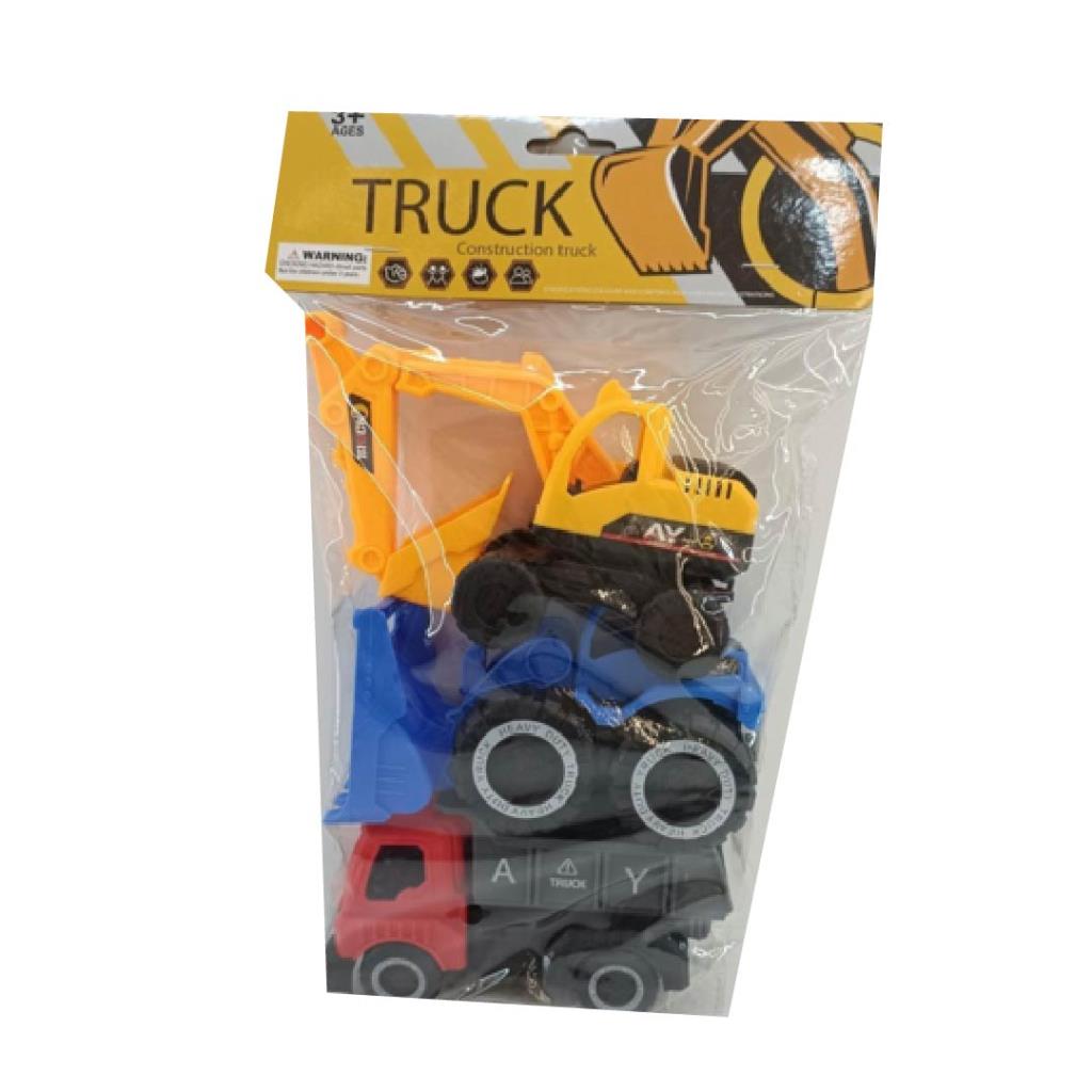  Construction Vehicle Truck Set (3 Pieces)